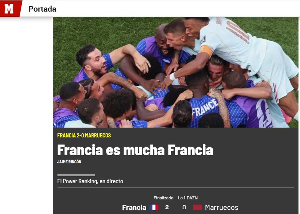 Marca (Espanha) — Foto: Reprodução