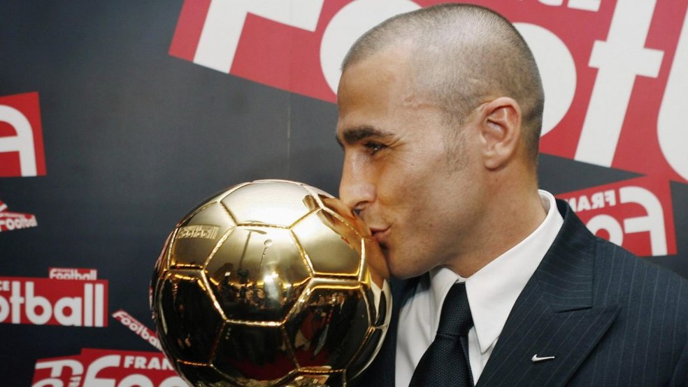 Cannavaro Bola de Ouro Quiz — Foto: Reprodução
